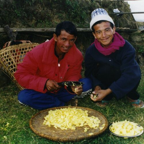 Khancha Tamang und Norbu Sherpa
